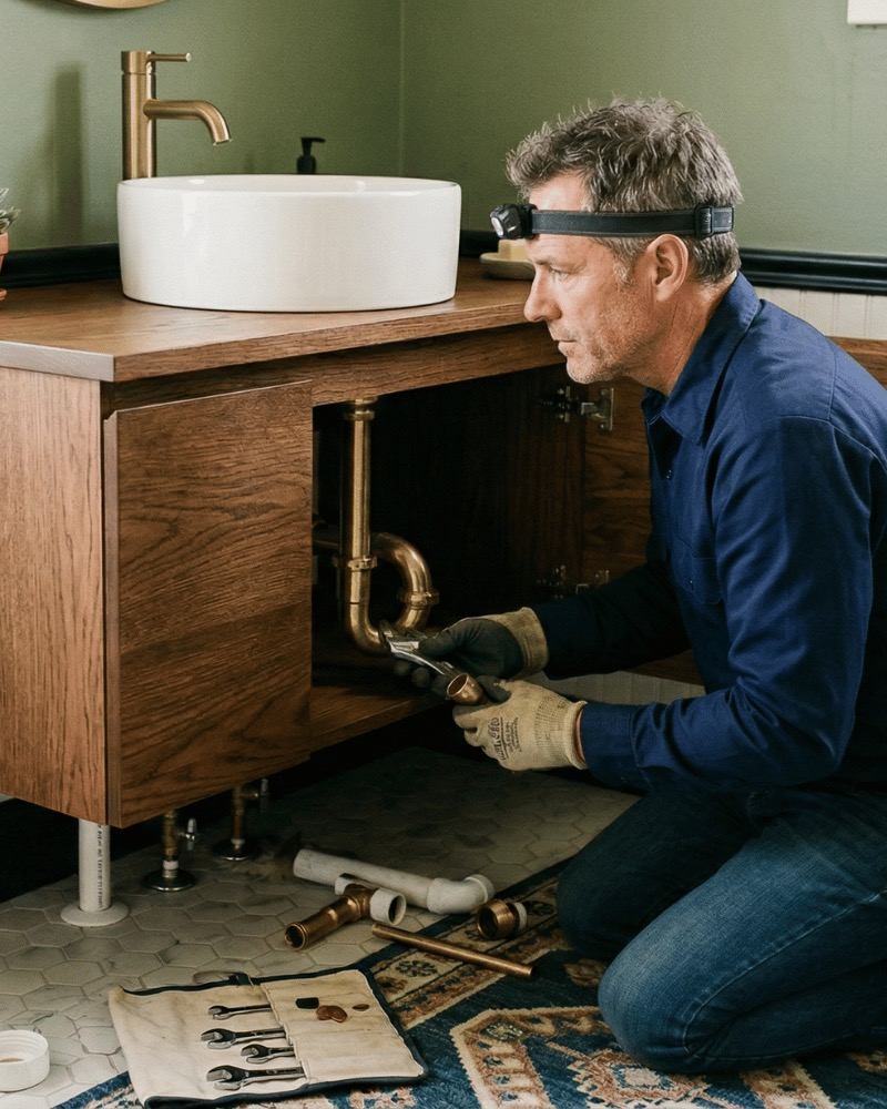 Crestwood plumbing process