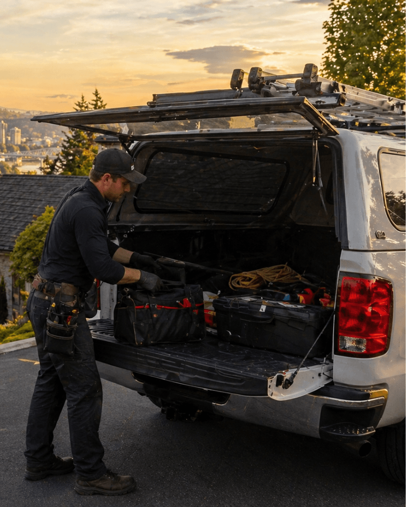 Crestwood roof repair process in Portland